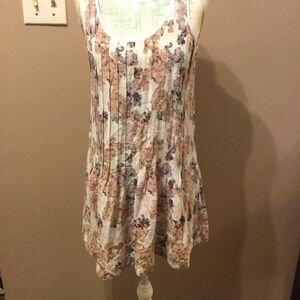 Club Monaco Silk Floral Dress